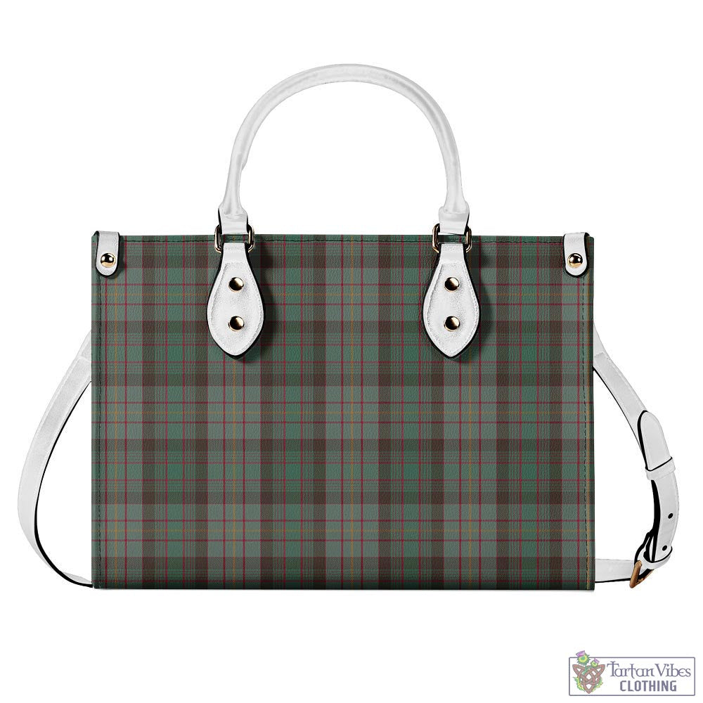 Tartan Vibes Clothing Cochrane Hunting Tartan Luxury Leather Handbags