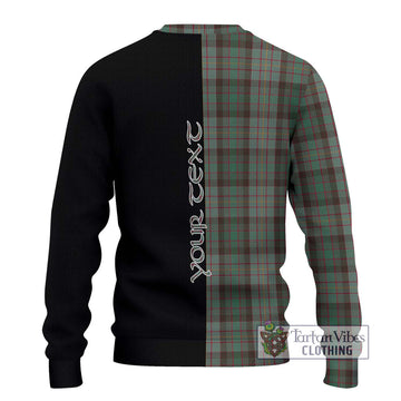 Cochrane Hunting Tartan Ugly Sweater with Family Crest and Half Of Me Style