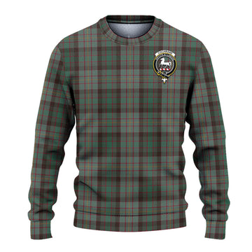 Cochrane Hunting Tartan Ugly Sweater with Family Crest