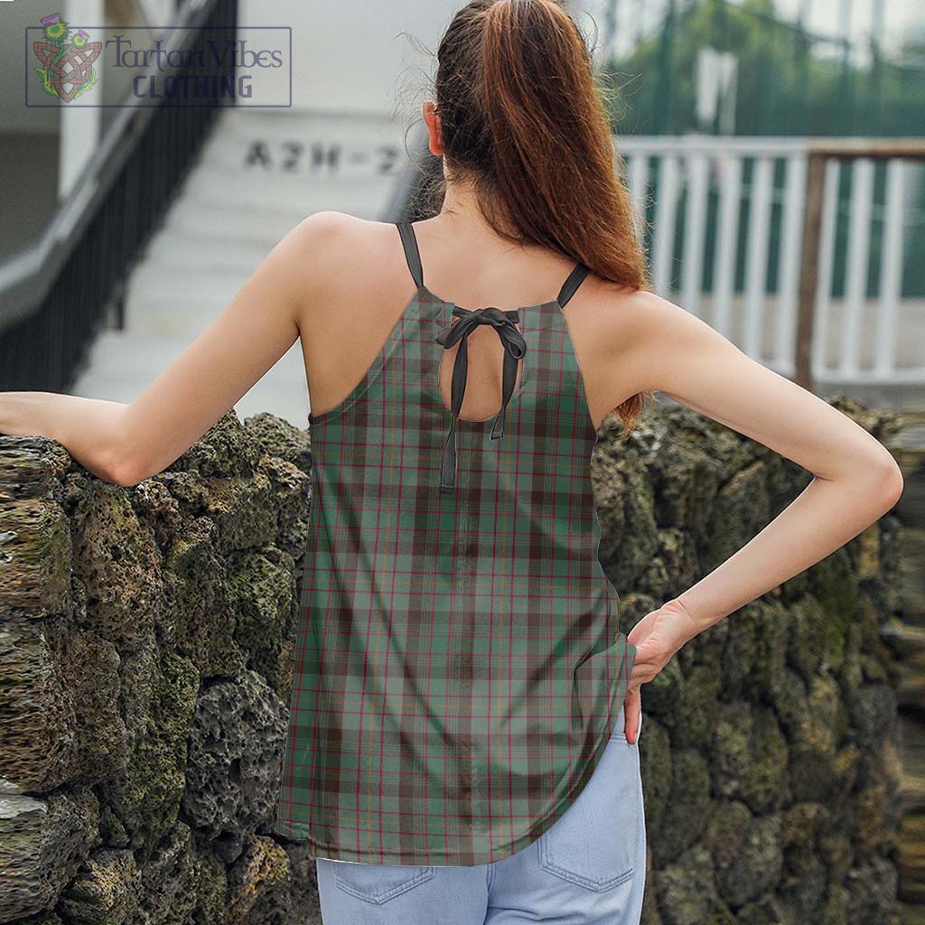 Tartan Vibes Clothing Cochrane Hunting Tartan Loose Halter Neck Camisole