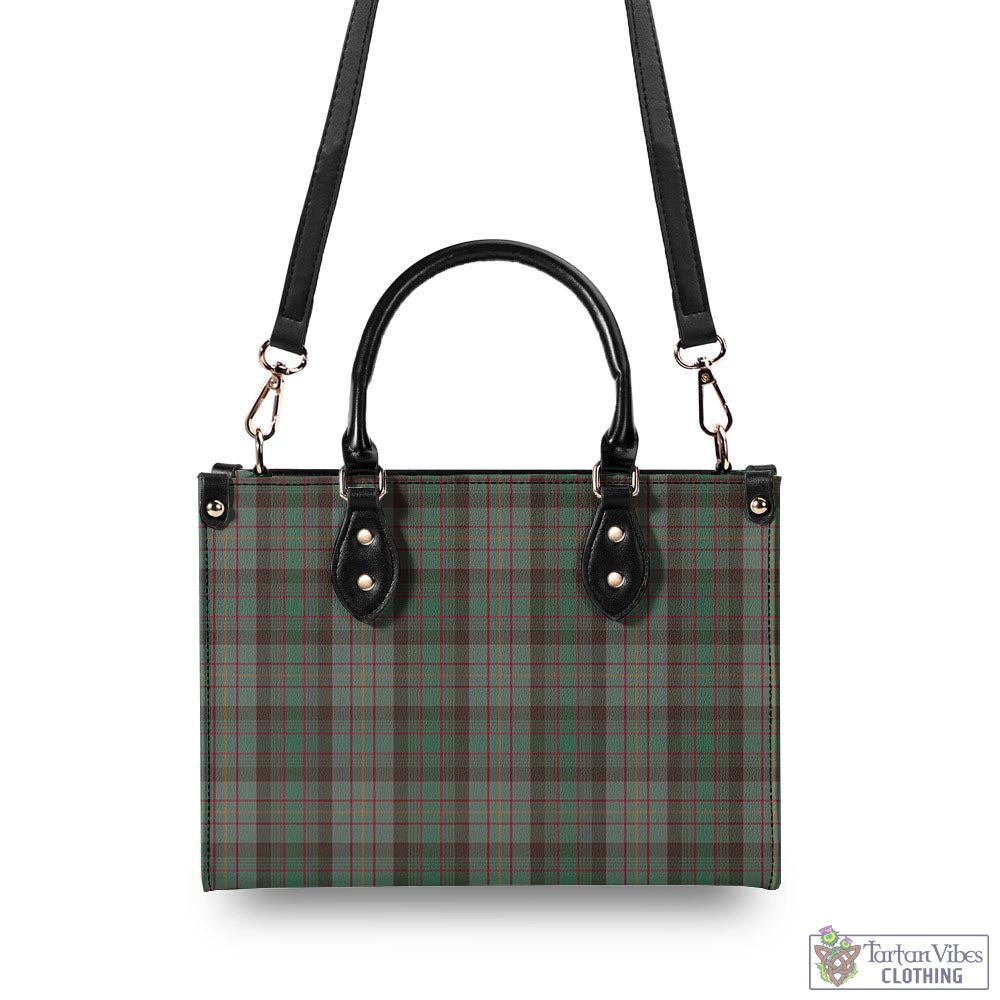 Tartan Vibes Clothing Cochrane Hunting Tartan Luxury Leather Handbags