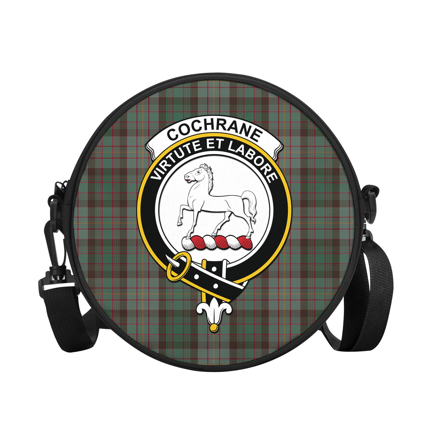 cochrane-hunting-tartan-round-satchel-bags-with-family-crest