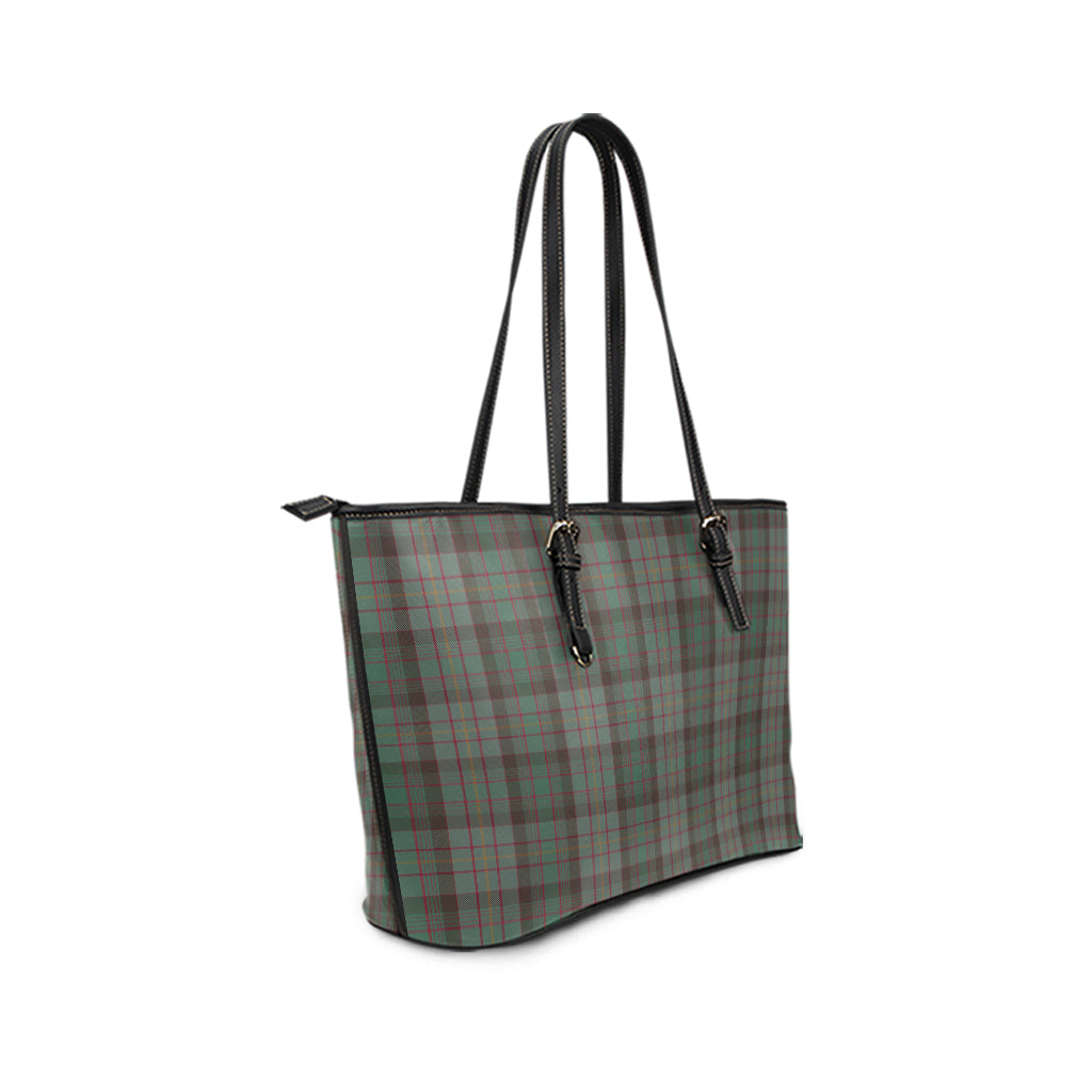 cochrane-hunting-tartan-leather-tote-bag