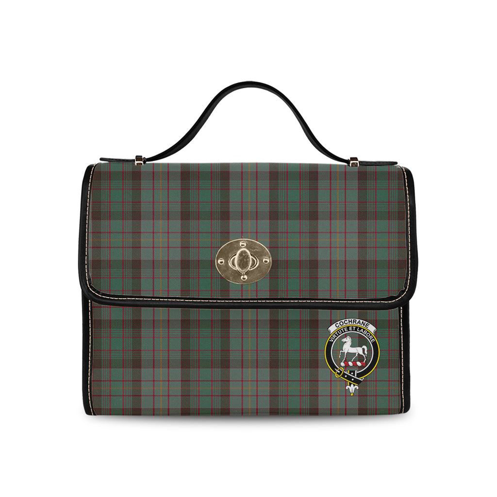 cochrane-hunting-tartan-leather-strap-waterproof-canvas-bag-with-family-crest