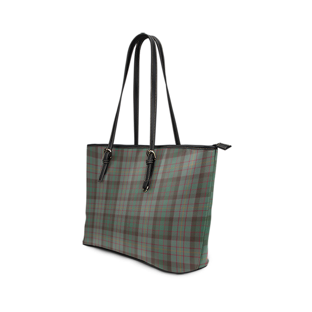 cochrane-hunting-tartan-leather-tote-bag