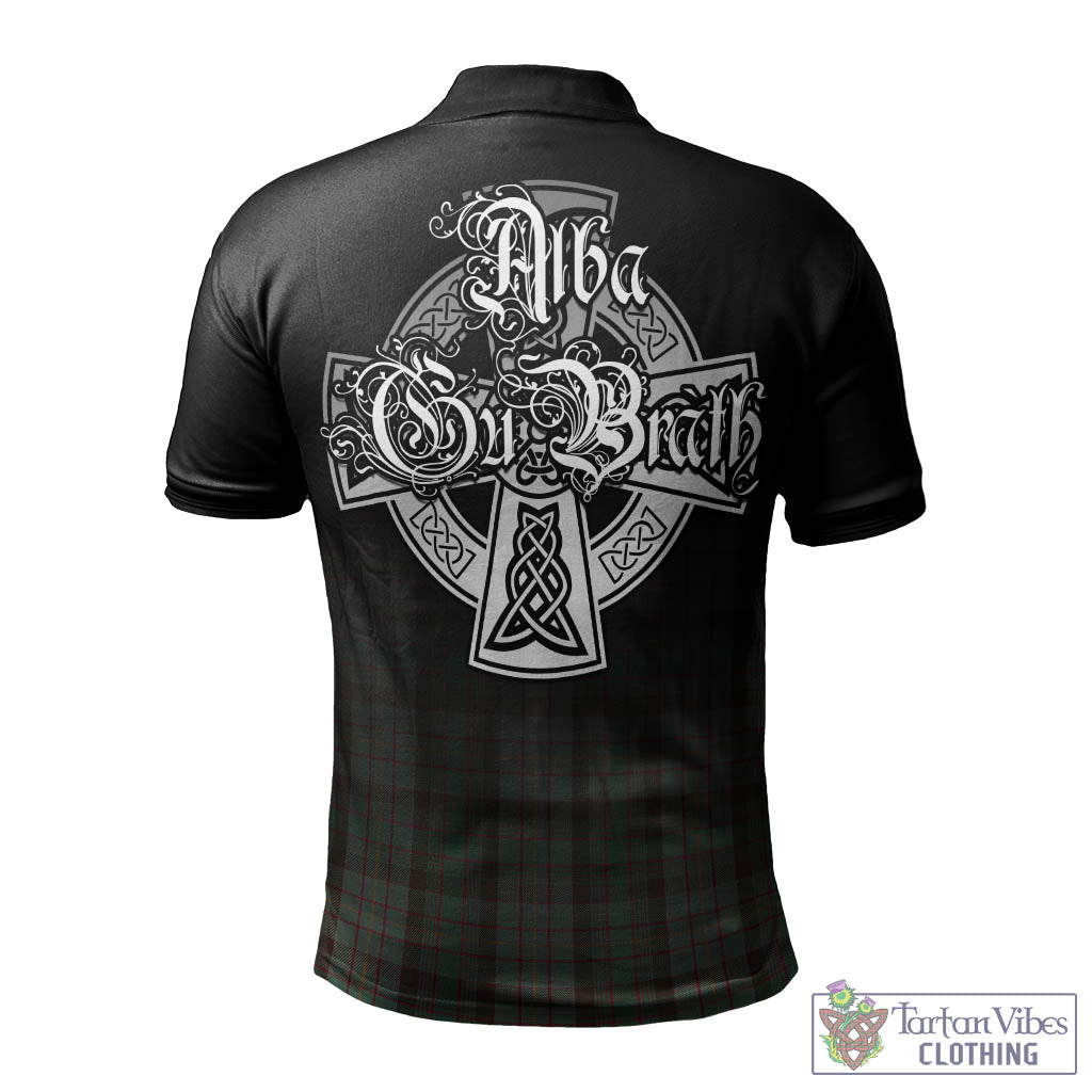 Tartan Vibes Clothing Cochrane Hunting Tartan Polo Shirt Featuring Alba Gu Brath Family Crest Celtic Inspired