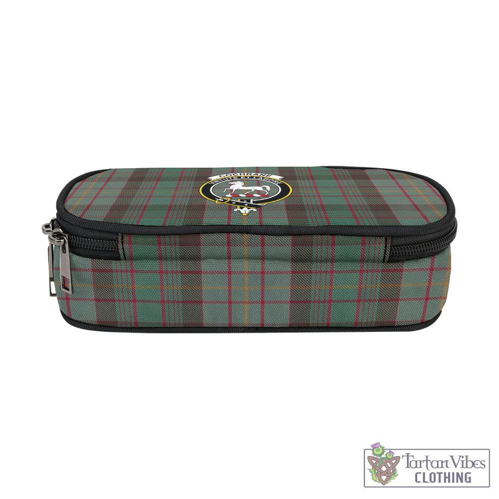 Tartan Vibes Clothing Cochrane Hunting Tartan Pen and Pencil Case with Family Crest