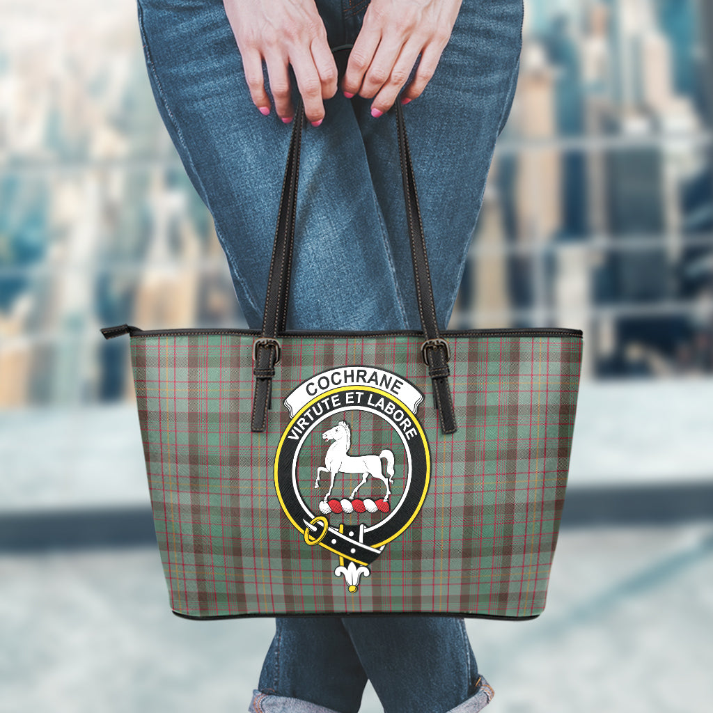 cochrane-hunting-tartan-leather-tote-bag-with-family-crest