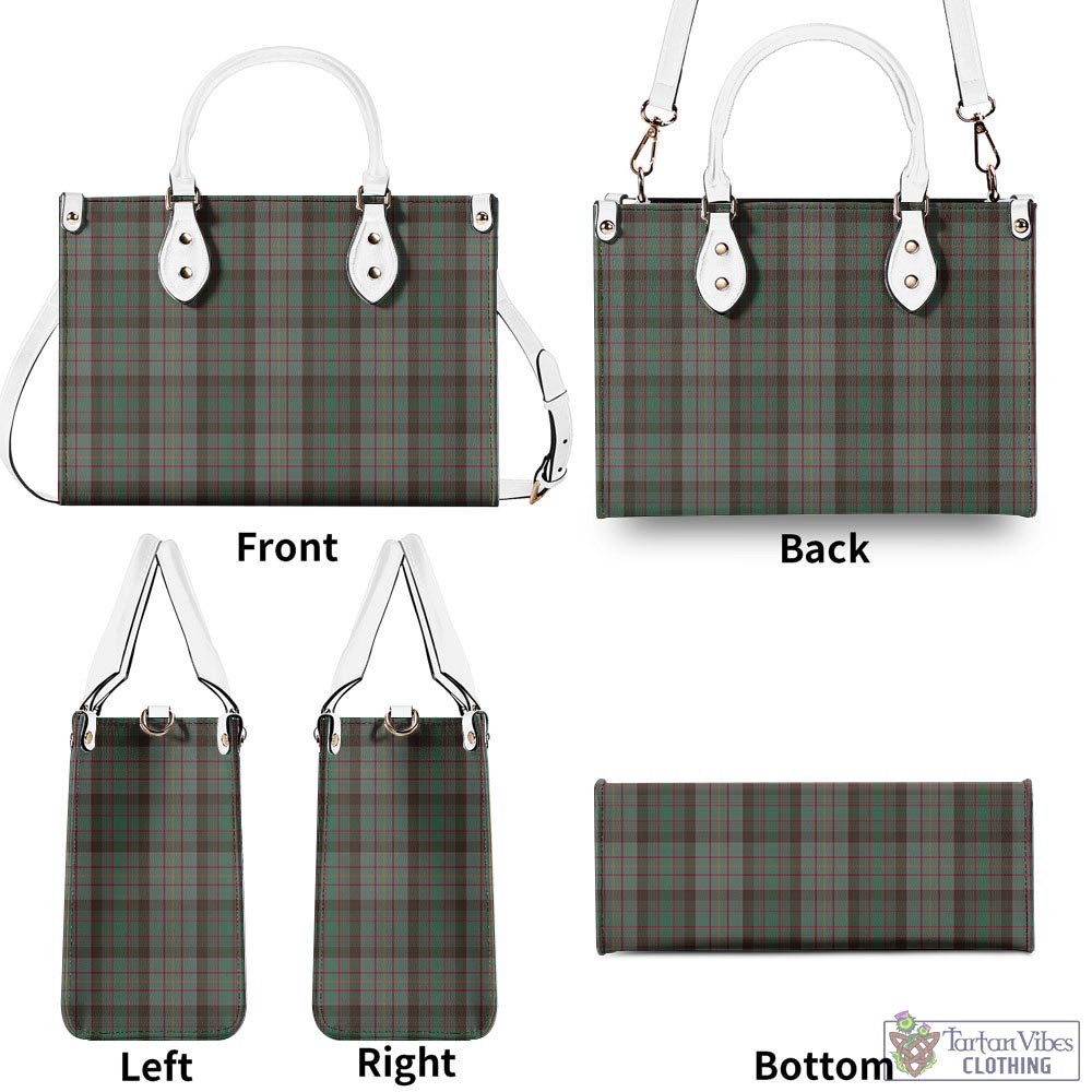 Tartan Vibes Clothing Cochrane Hunting Tartan Luxury Leather Handbags