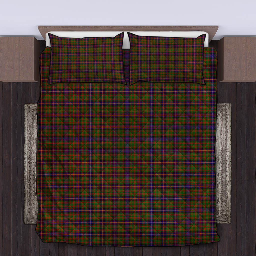 Cochrane Modern Tartan Quilt Bed Set King - Tartan Vibes Clothing