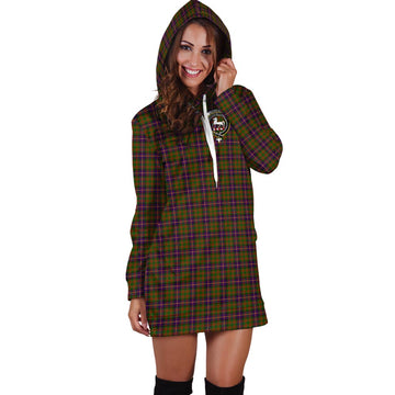 Cochrane Modern Tartan Hoodie Dress with Family Crest