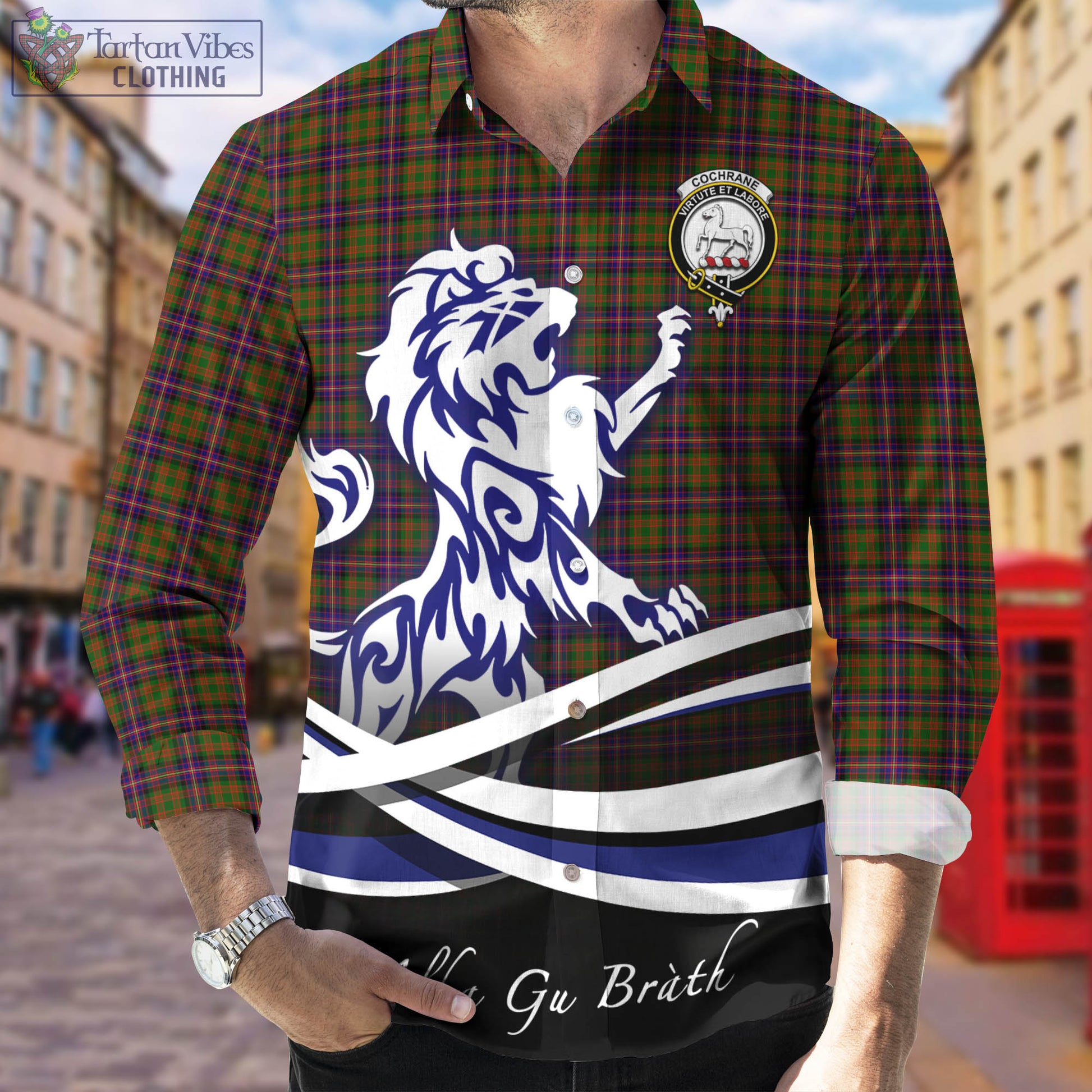 cochrane-modern-tartan-long-sleeve-button-up-shirt-with-alba-gu-brath-regal-lion-emblem