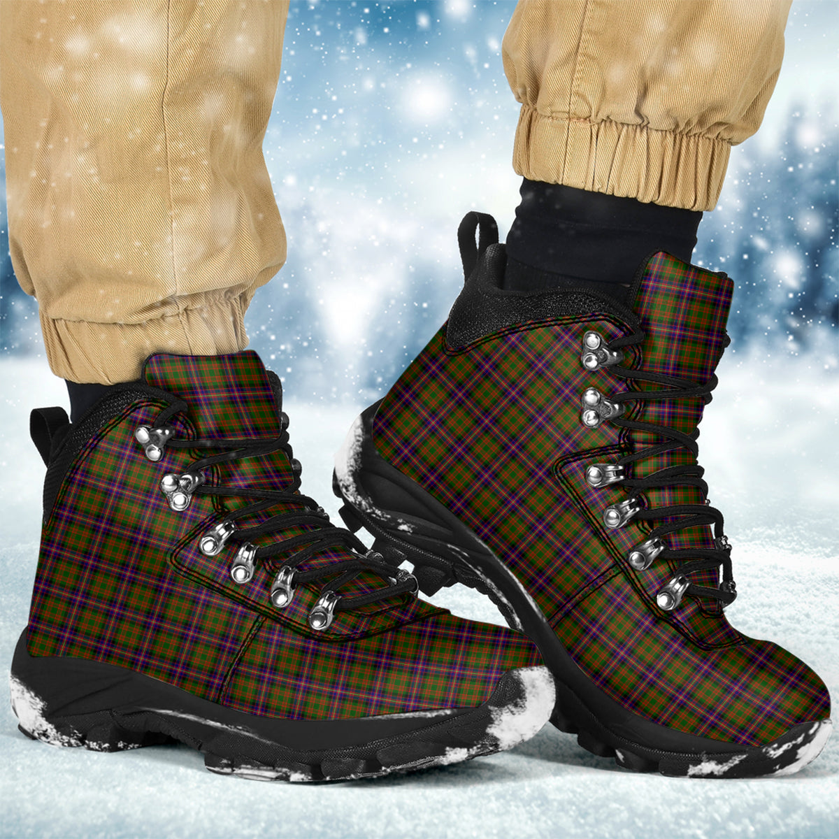 Cochrane Modern Tartan Alpine Boots - Tartanvibesclothing