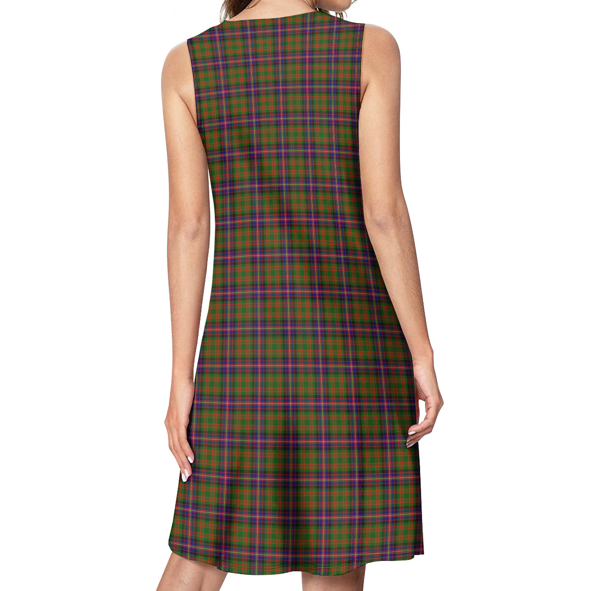 Cochrane Modern Tartan Womens Casual Dresses - Tartanvibesclothing