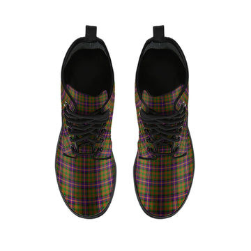 Cochrane Modern Tartan Leather Boots