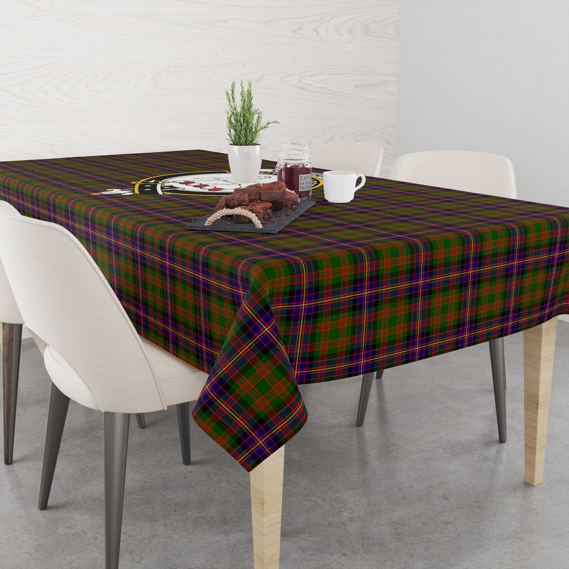 cochrane-modern-tatan-tablecloth-with-family-crest