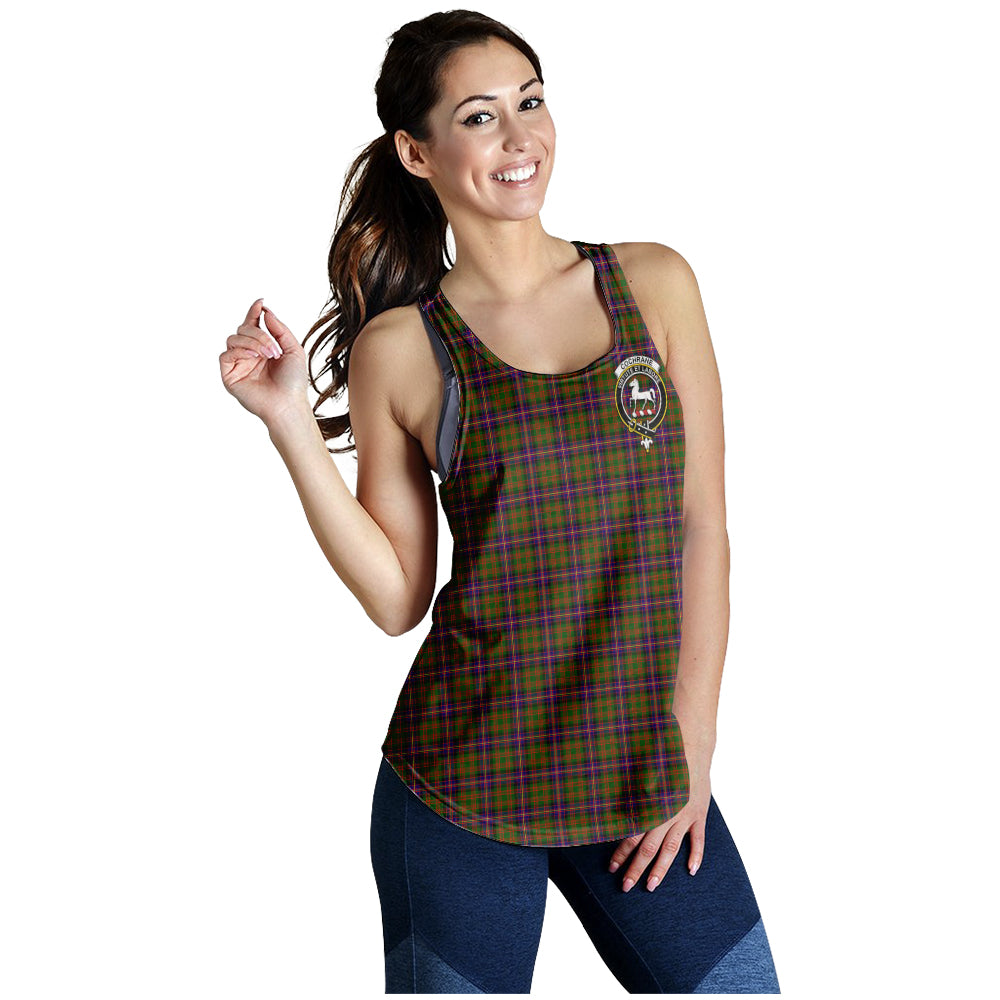 cochrane-modern-tartan-women-racerback-tanks-with-family-crest