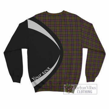 Cochrane Modern Tartan Sweatshirt with Family Crest Circle Style