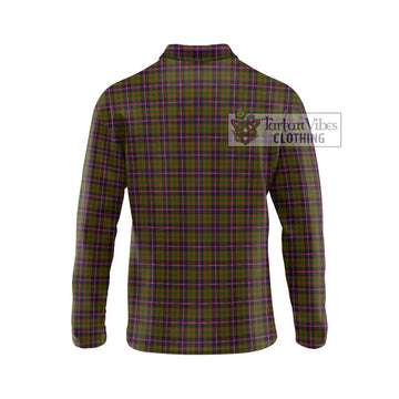 Cochrane Modern Tartan Long Sleeve Polo Shirt with Family Crest DNA In Me Style