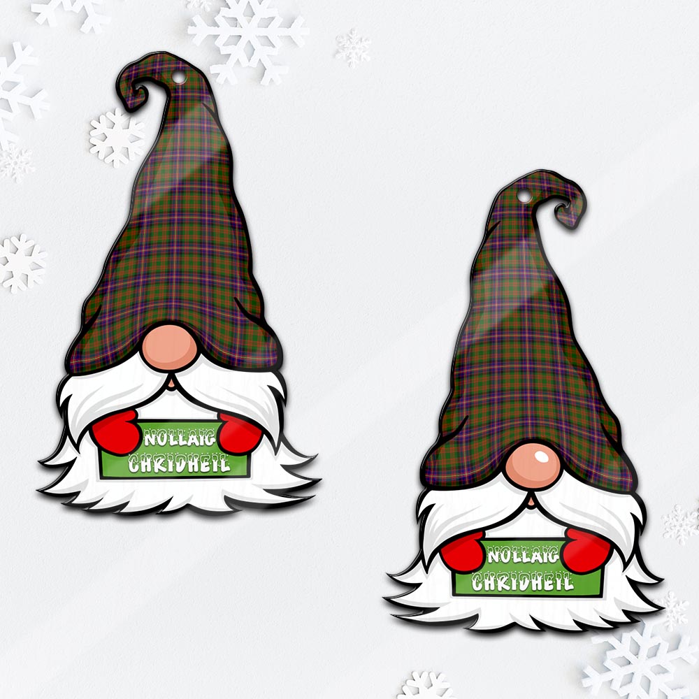 Cochrane Modern Gnome Christmas Ornament with His Tartan Christmas Hat - Tartan Vibes Clothing