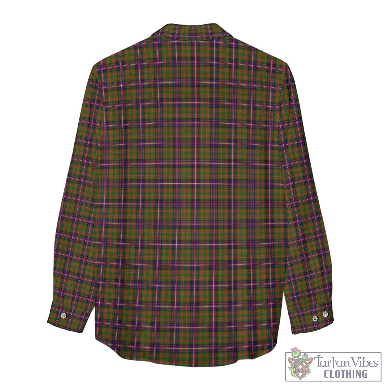 Tartan Vibes Clothing Cochrane Modern Tartan Womens Casual Shirt with Family Crest