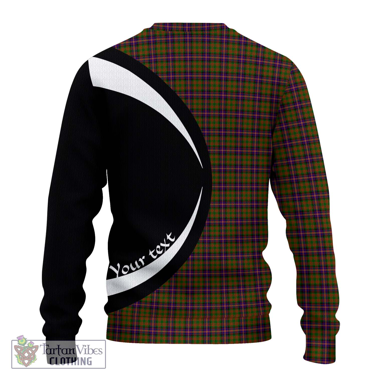 Cochrane Modern Tartan Ugly Sweater with Family Crest Circle Style - Tartan Vibes Clothing