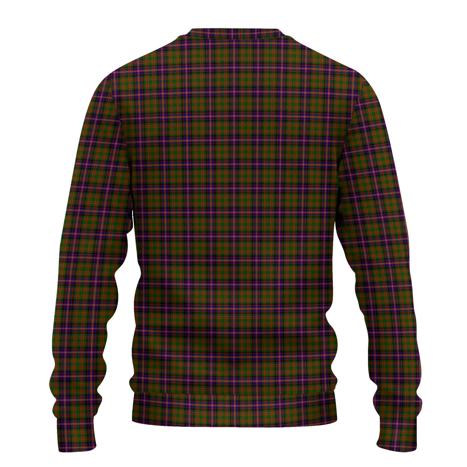 Cochrane Modern Tartan Knitted Sweater with Family Crest - Tartanvibesclothing