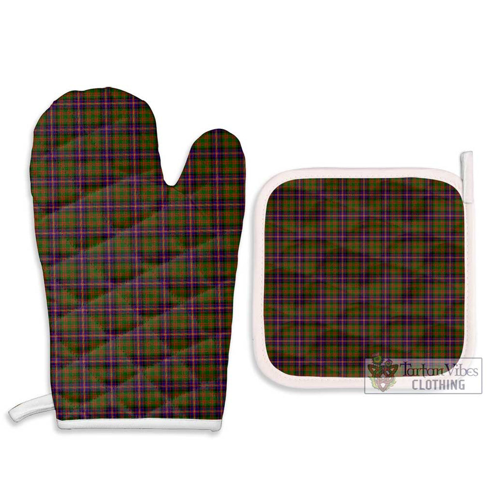 Cochrane Modern Tartan Combo Oven Mitt & Pot-Holder Combo 1 Oven Mitt & 2 Pot-Holder White - Tartan Vibes Clothing