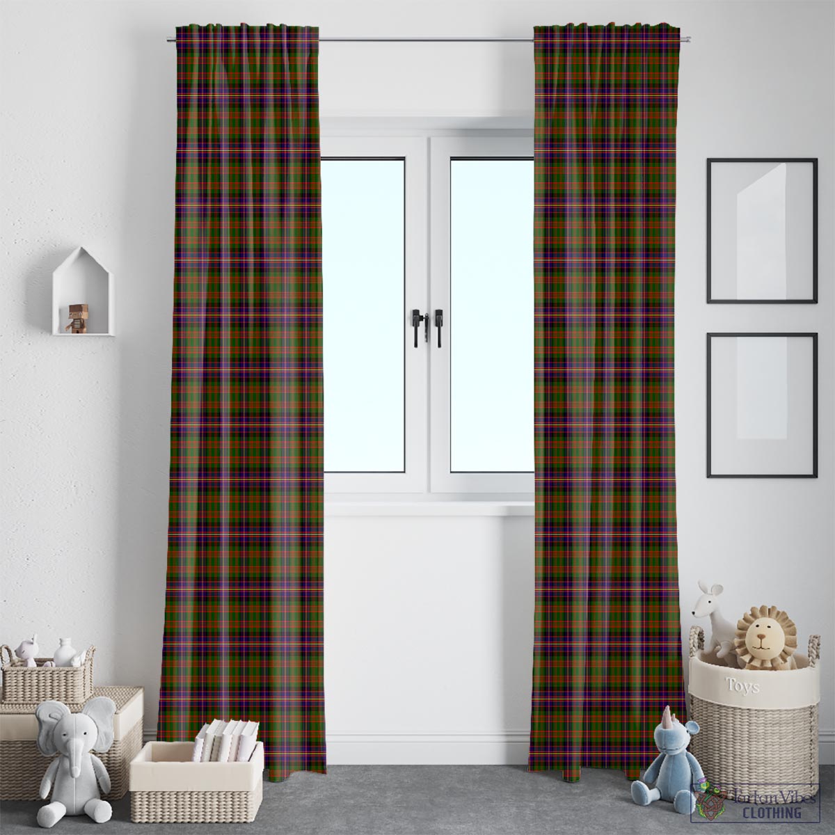 Cochrane Modern Tartan Window Curtain