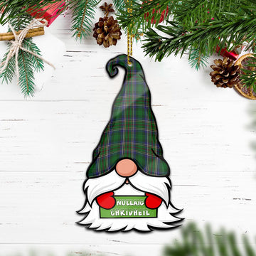 Cockburn Gnome Christmas Ornament with His Tartan Christmas Hat