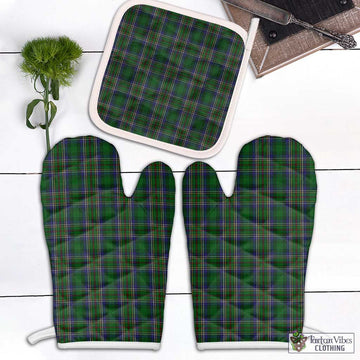 Cockburn Tartan Combo Oven Mitt & Pot-Holder White - Tartan Vibes Clothing