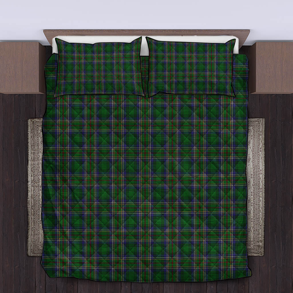 Cockburn Tartan Quilt Bed Set King - Tartan Vibes Clothing