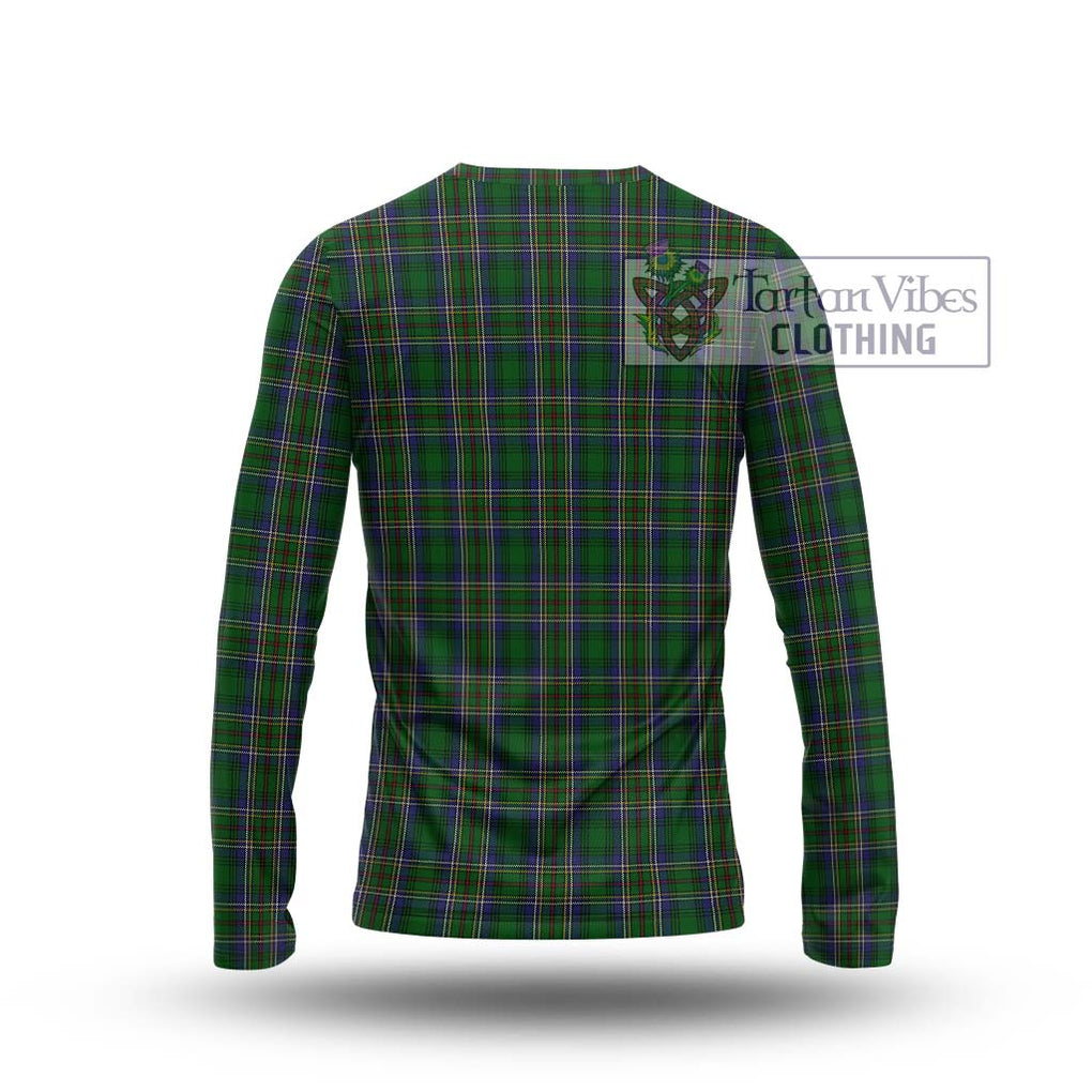 Cockburn Tartan Long Sleeve T-Shirt with Family Crest DNA In Me Style - Tartanvibesclothing Shop