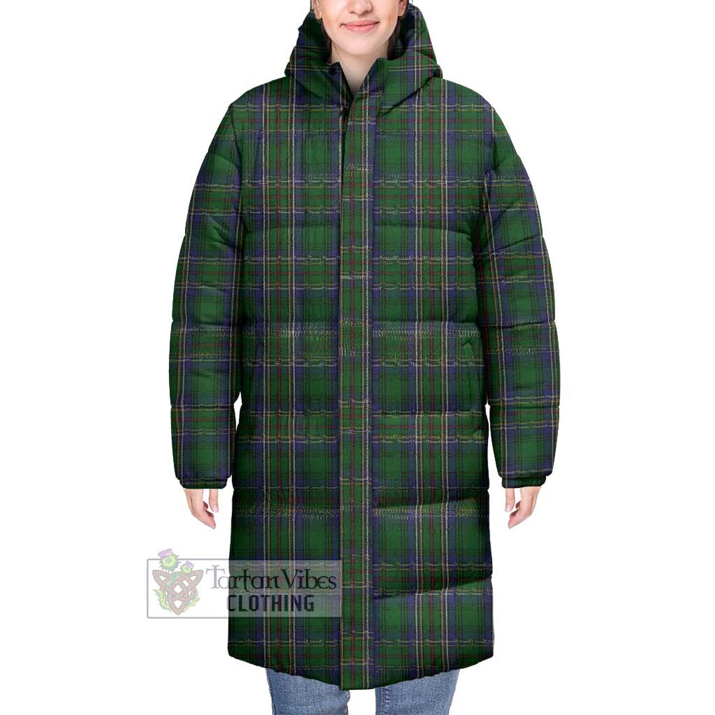 Tartan Vibes Clothing Cockburn Tartan Long Down Jacket