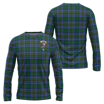 Cockburn Ancient Tartan Long Sleeve T-Shirt with Family Crest