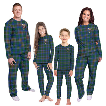 Cockburn Ancient Tartan Pajamas Family Set with Family Crest