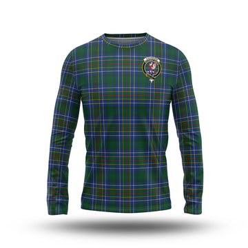 Cockburn Ancient Tartan Long Sleeve T-Shirt with Family Crest