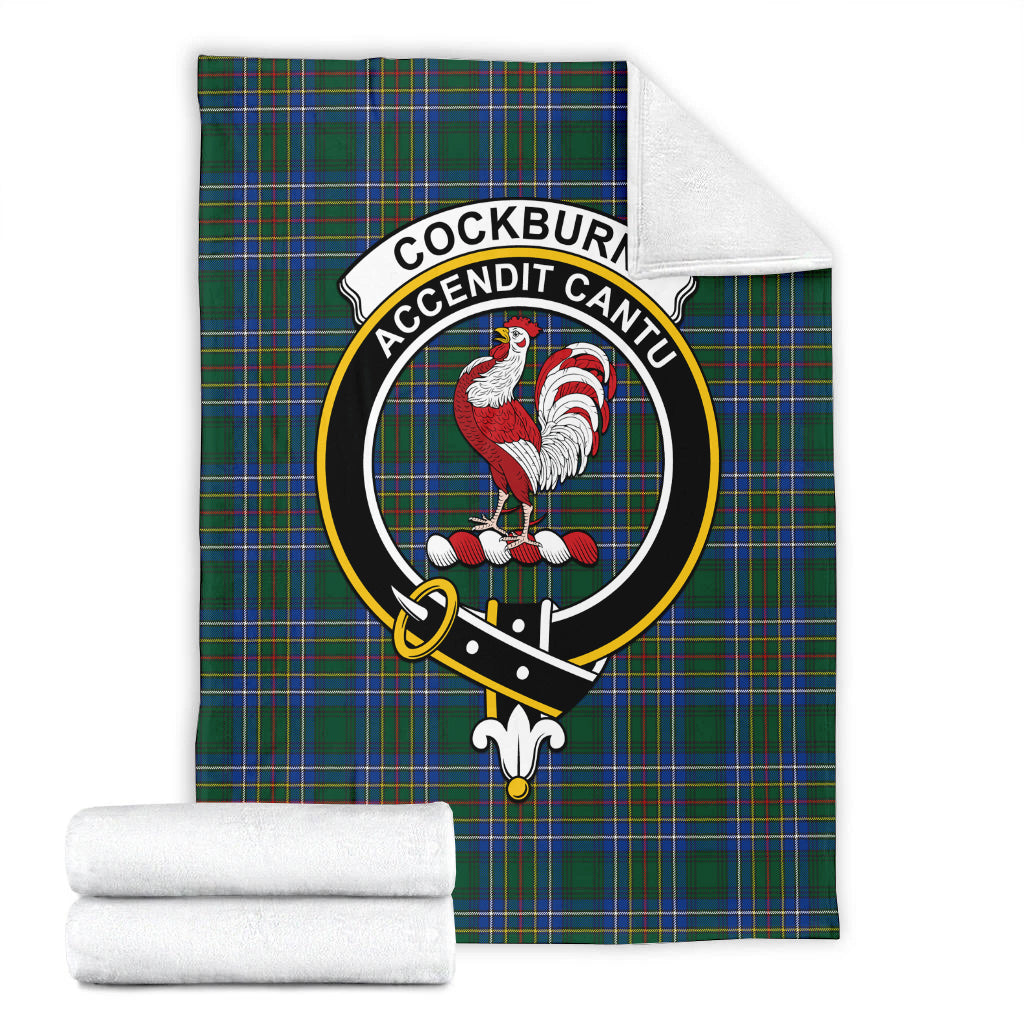 cockburn-ancient-tartab-blanket-with-family-crest