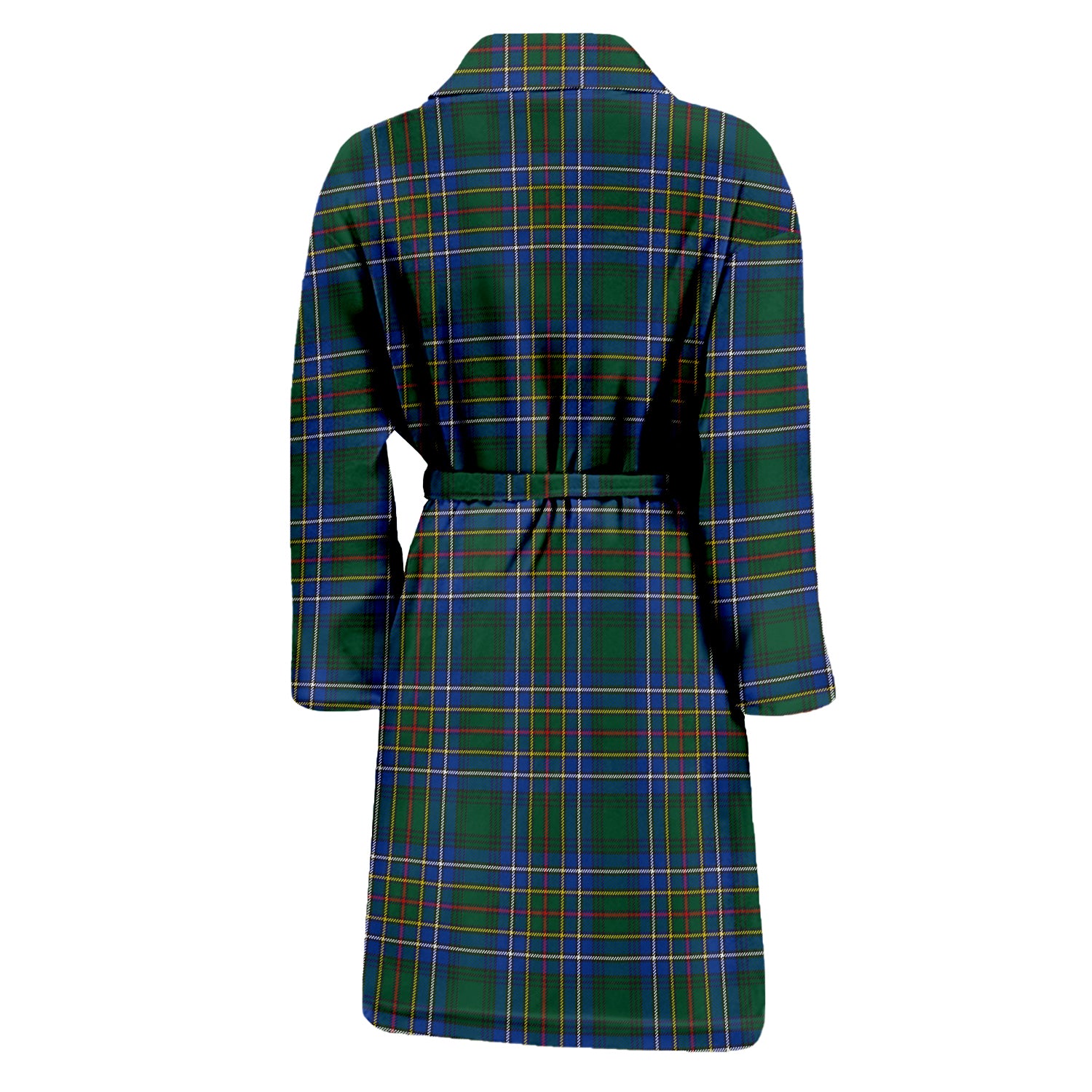 Cockburn Ancient Tartan Bathrobe with Family Crest - Tartan Vibes Clothing