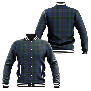 Cockburn Blue Tartan Baseball Jacket