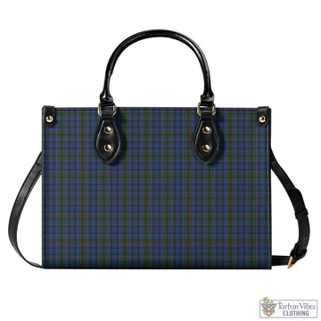 Cockburn Blue Tartan Luxury Leather Handbags