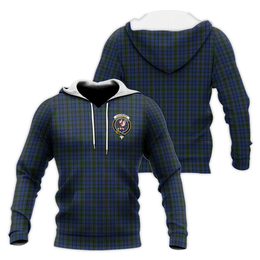 cockburn-blue-tartan-knitted-hoodie-with-family-crest