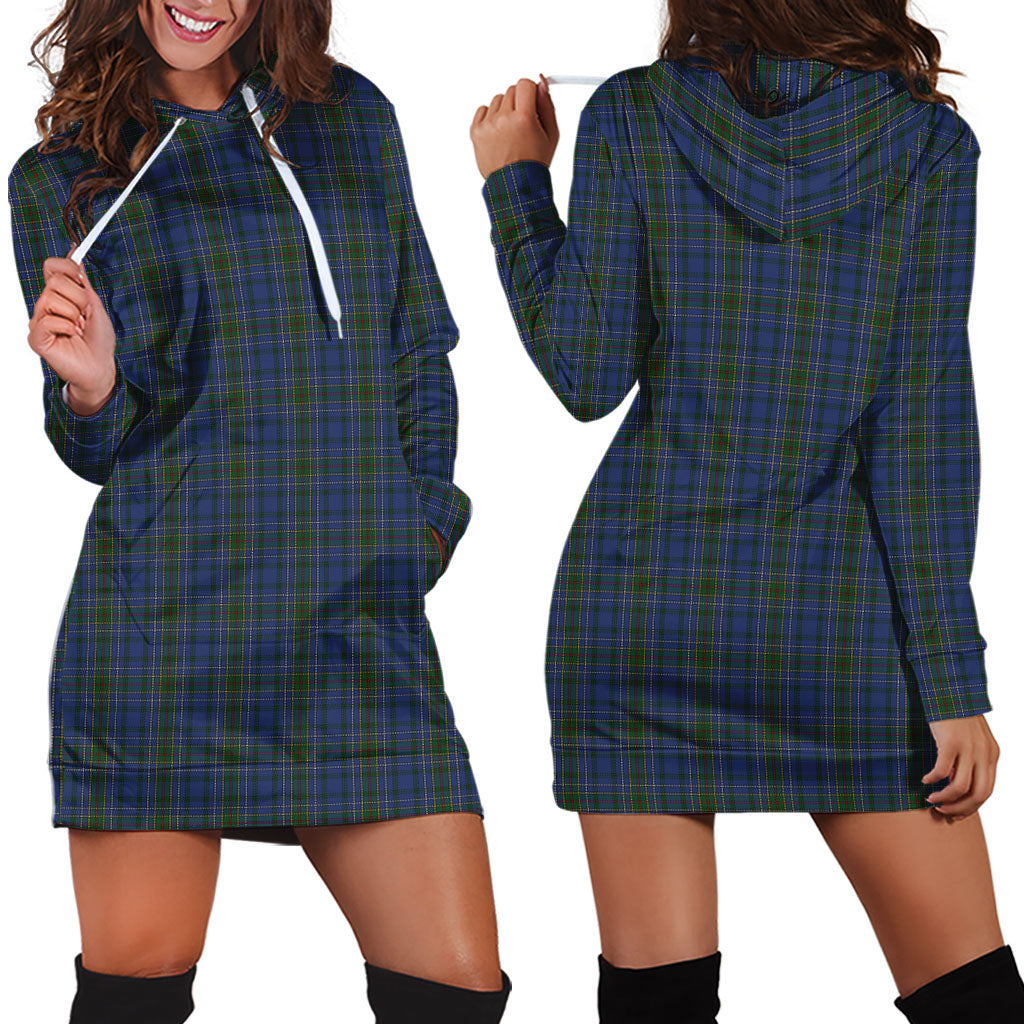 Cockburn Blue Tartan Hoodie Dress - Tartan Vibes Clothing