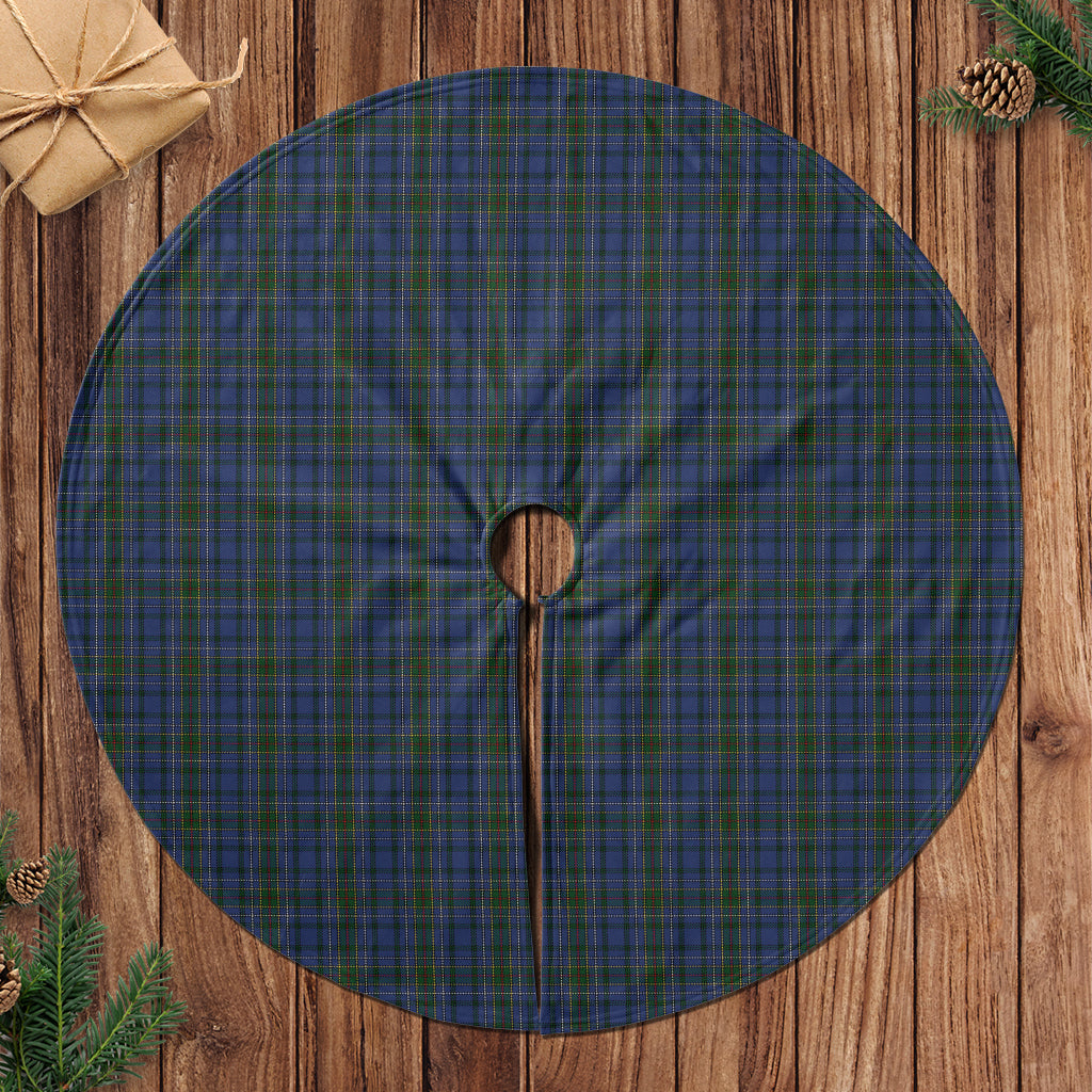 Cockburn Blue Tartan Christmas Tree Skirt - Tartanvibesclothing