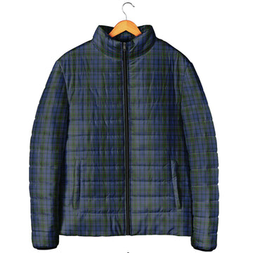 Cockburn Blue Tartan Padded Jacket