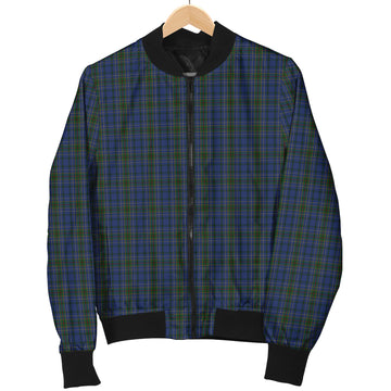 Cockburn Blue Tartan Bomber Jacket