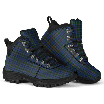 Cockburn Blue Tartan Alpine Boots