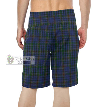 Cockburn Blue Tartan Men's Board Shorts