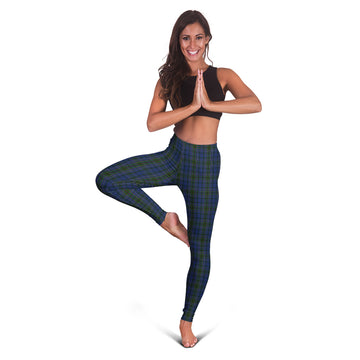 Cockburn Blue Tartan Womens Leggings