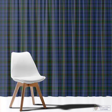 Cockburn Blue Tartan Window Curtain